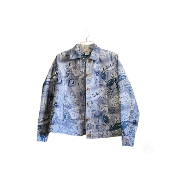 Travel Smith Jackets & Blazers - Vintage Style Smith Blazer Jacket Size Medium